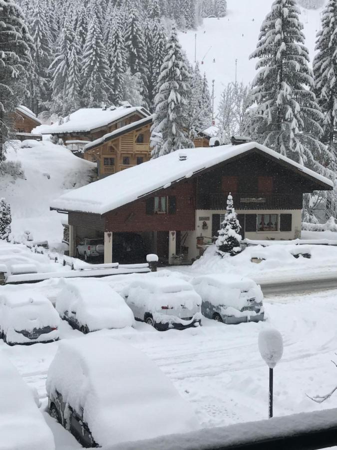 La Montagne « Un Coin D'Oxygene » Leilighet Châtel Eksteriør bilde
